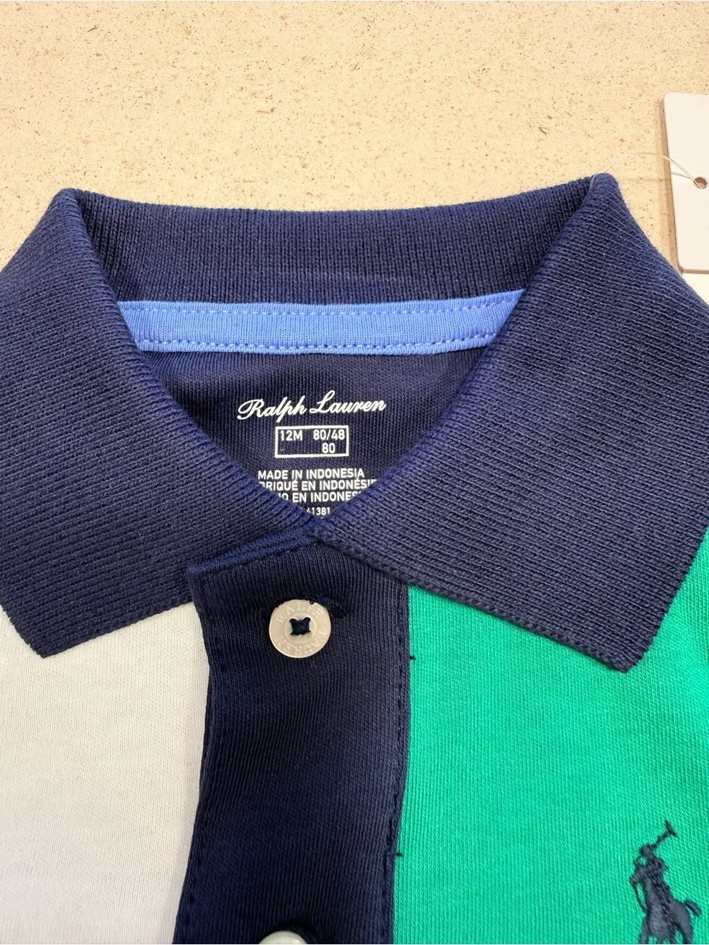 Ralph Lauren Romper Baby Boy 12M